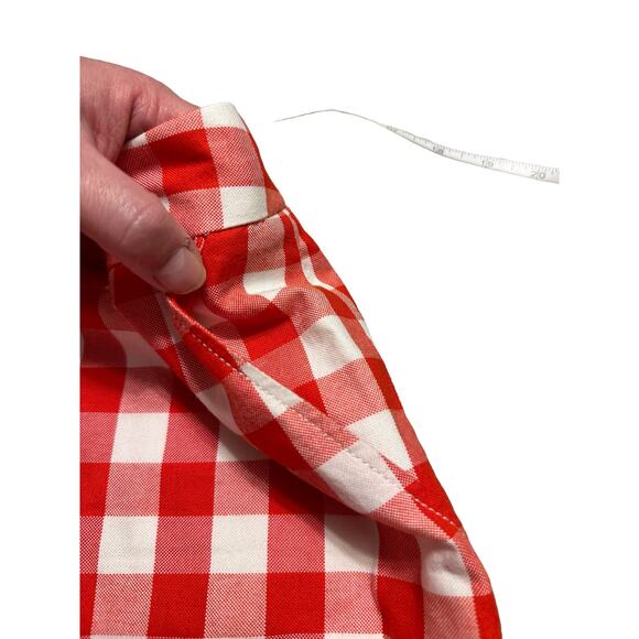Brooks Brothers 346 Red Checkered Shorts size 8 Picnic 4th of July - Picture 6 of 7